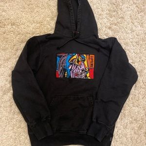 Black Picasso Supreme Hoodie